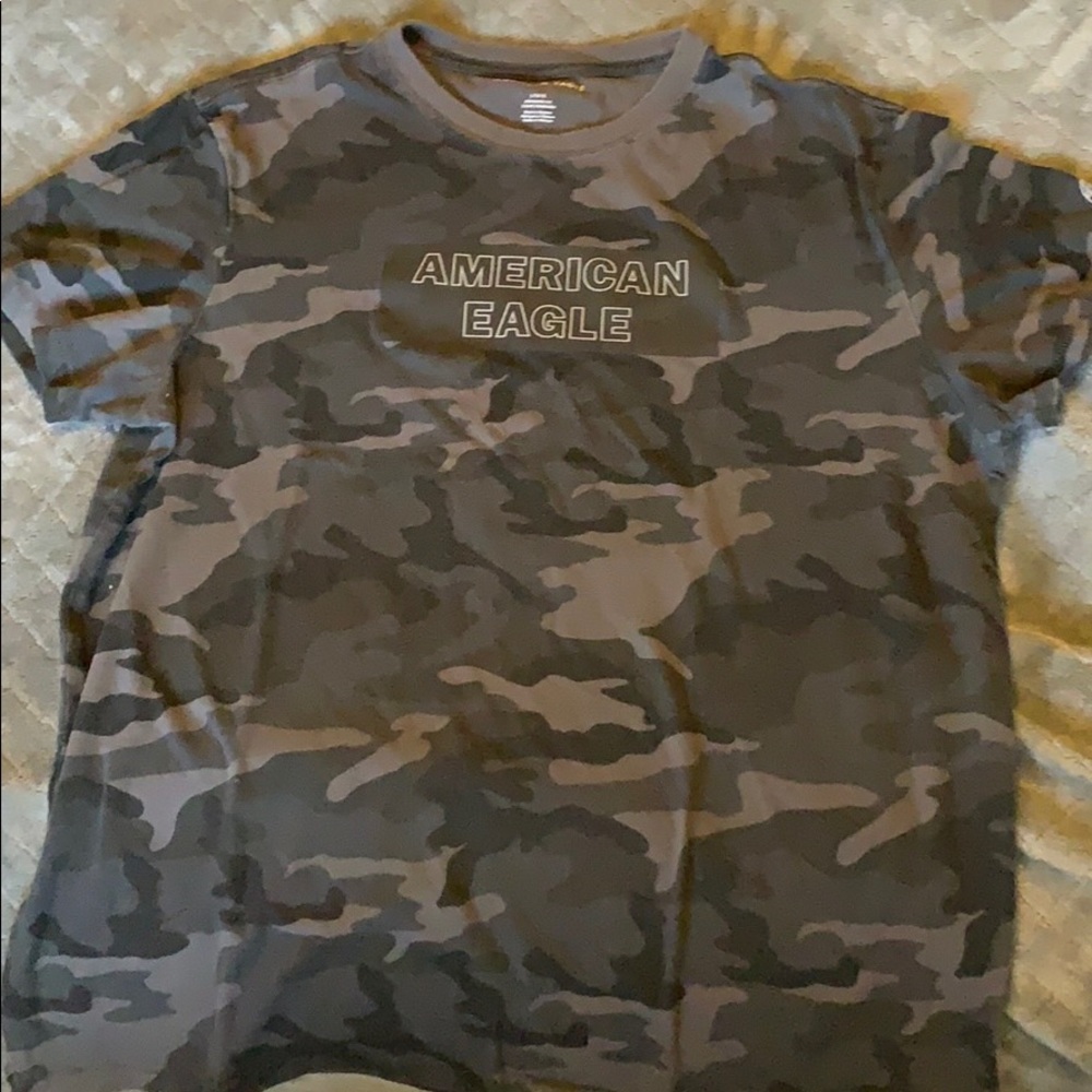 Grey/Black Camo Shirt